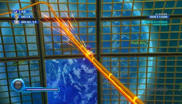 Sonic Colors screen shot game playing